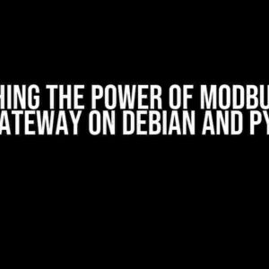 Unleashing the Power of Modbus RS485 with Gateway on Debian and Python3